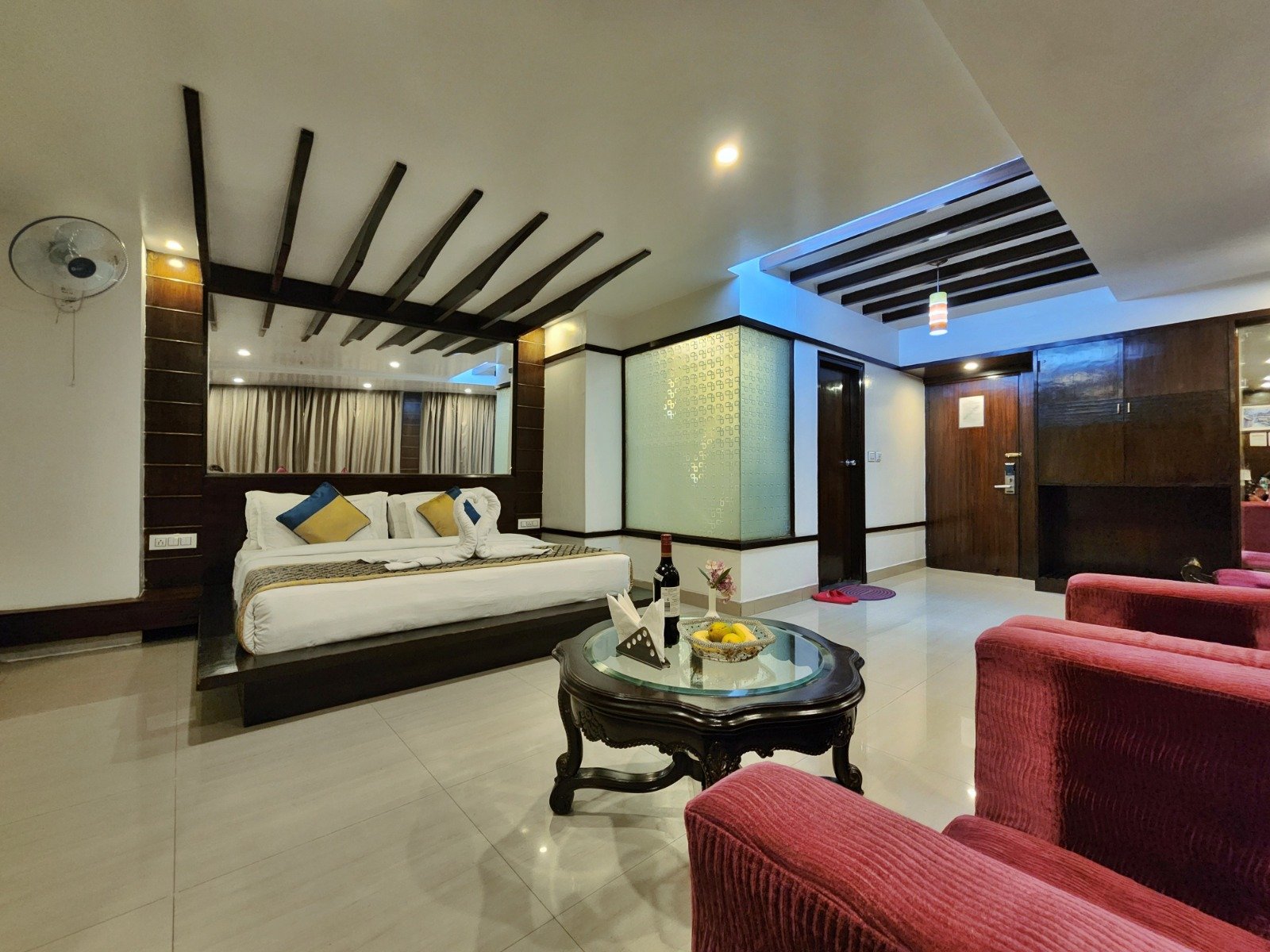 Honeymoon suite at Hotel Surya Shimla