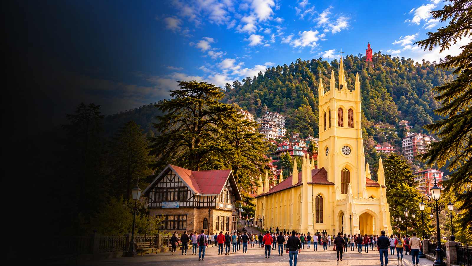 Scenic Shimla destination near Hotel Surya