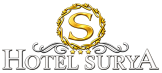 Hotel Surya Shimla official logo with golden S emblem